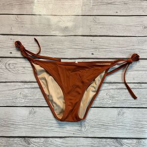 Shade & Shore Orange Rust Bikini Bottoms